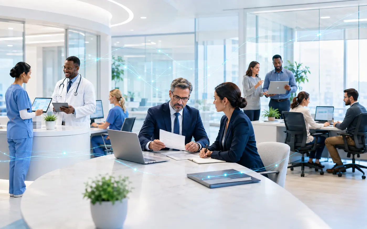 Service and information-driven organizations