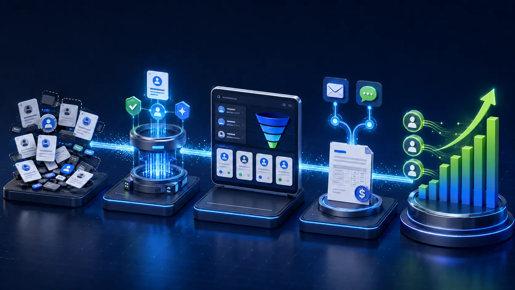 Give every potential opportunity better data and a clear next step.